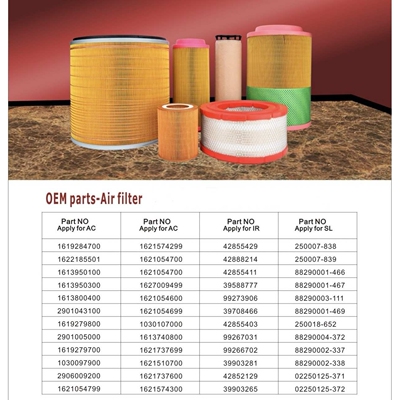 广东滤清器 适用寿力LS10-30新款空压机空滤02250125-371