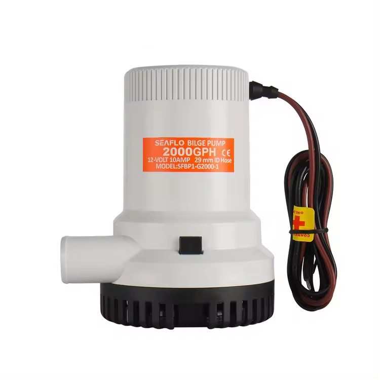 船用游艇直流潜水泵2000GPH全自动泵防爆潜水泵抽水机船游艇配件