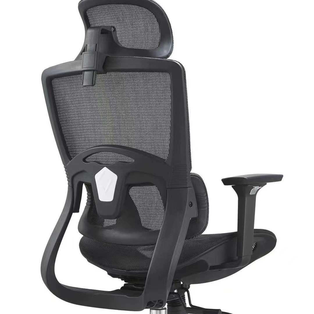 网布电脑椅可升降职员学习椅可躺家用久坐舒适书桌工程椅办公椅