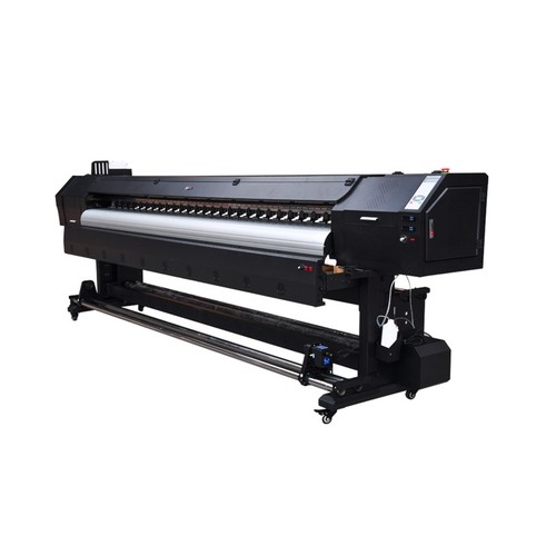 【厂家直供】高速双喷头喷绘机 写真广告一体机 室内外两用