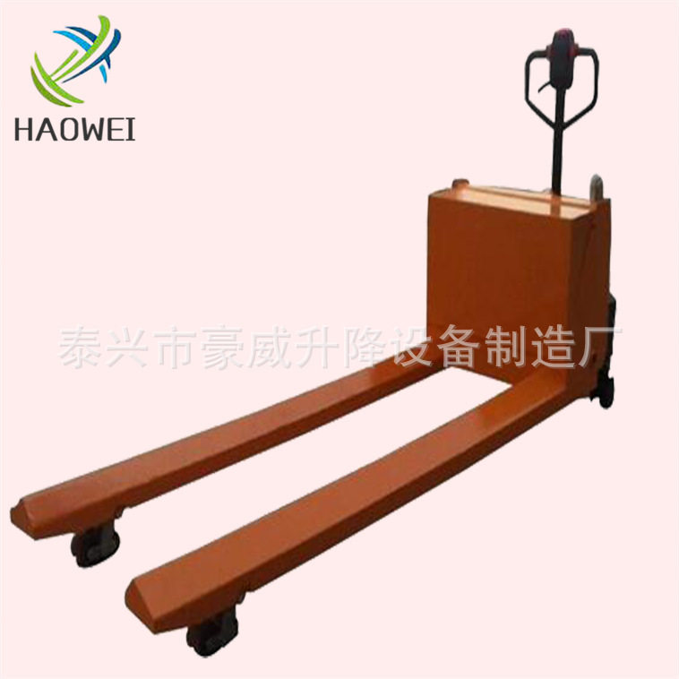 供应1吨2吨3吨叉止长1M2M3M长纺织纱辊型叉车 电缆型液压地牛