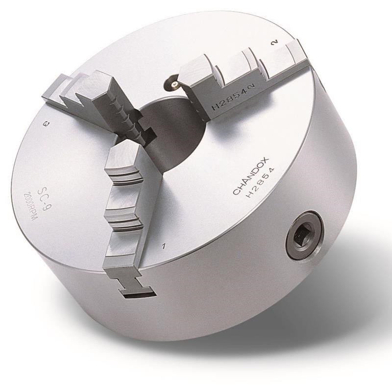 手动三爪卡盘SC-08普通C型手动夹头普通型三爪卡盘