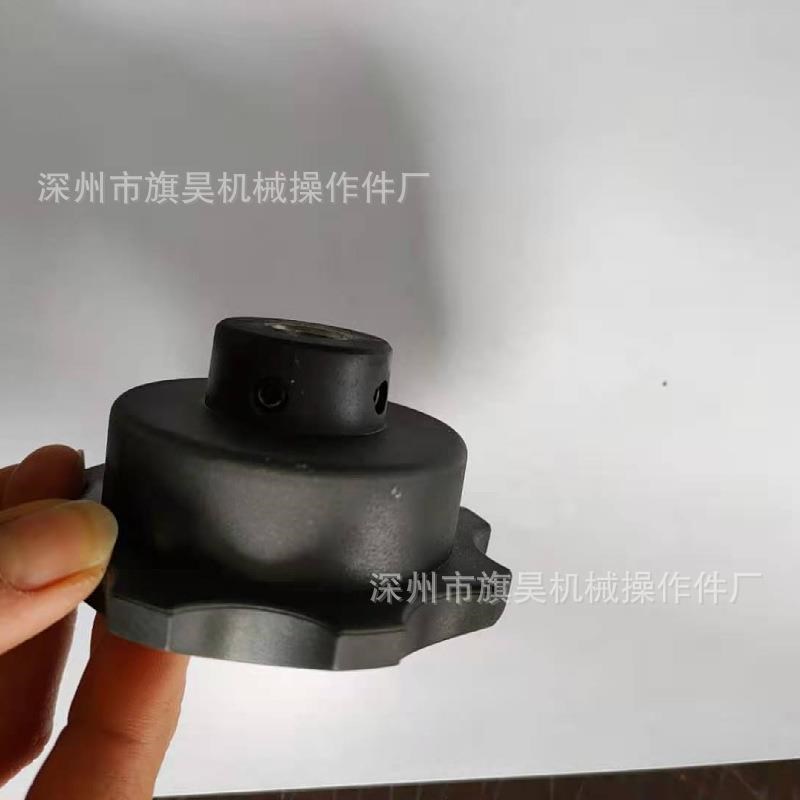 表盘刻度波纹手轮 车床梅花铝合金机床手轮N 小型波纹数字表手轮