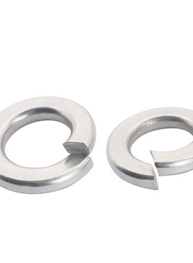 304不锈钢开口弹垫片金属弹簧垫圈DIN7980圆柱头螺栓用弹簧垫圈