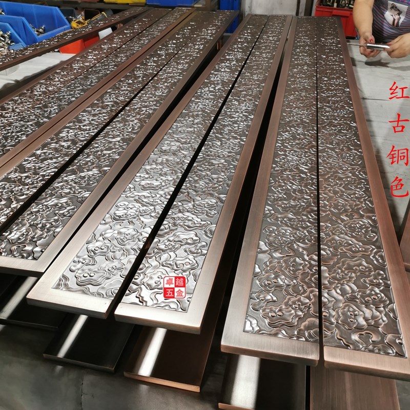 中式仿古祥云大门拉手有无框玻璃门拉手酒店门把手现代欧式长拉手