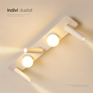 长条过道灯卧室衣帽间吸顶灯简约led玄关试衣间射灯阳台走廊灯具