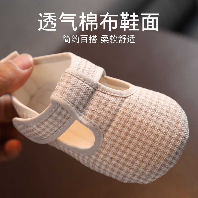 男宝宝鞋子春秋季小童手工布鞋婴儿学步鞋软底10女1岁婴幼儿8个月