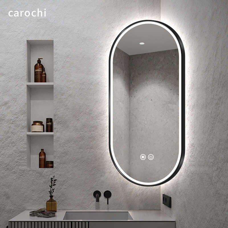 智能镜led化妆镜壁挂折叠卫生间转角镜伸缩可旋转防雾镜子浴室镜