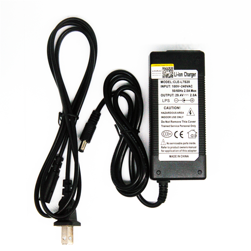 厂家定制18650锂电池组24V/29.4V7串锂电池大容量电流15A带保护板