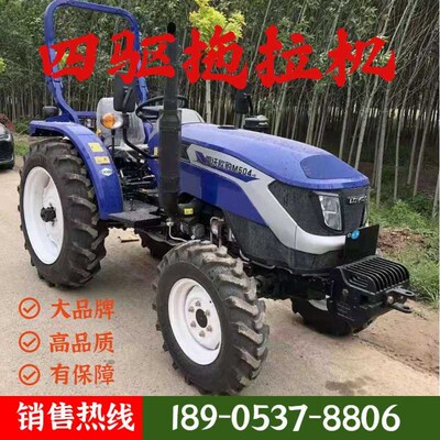 大马力拖拉机504j 604 704 804轮式多缸柴油两驱四驱打田机耕地机