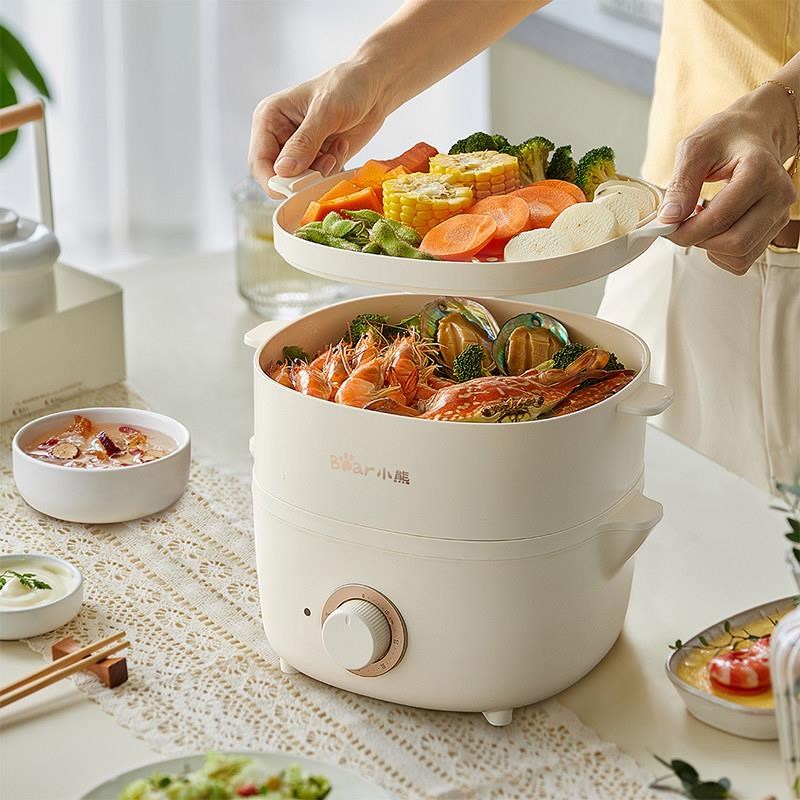 新款蒸蛋器煮蛋器自动断电家用电蒸锅双层定时小型蒸鸡蛋羹早餐机