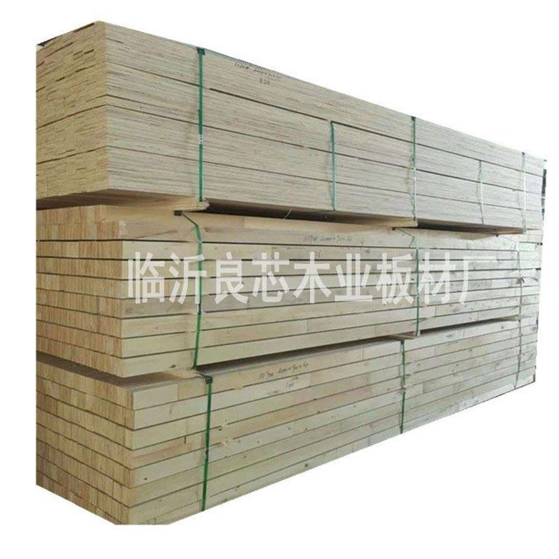 包装箱用大尺寸单板层积材多层顺向杨木胶合板免熏蒸木方
