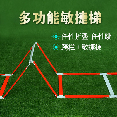 敏捷梯固定式软梯绳梯能量梯灵敏梯速度梯步伐儿童Y篮球训练器材