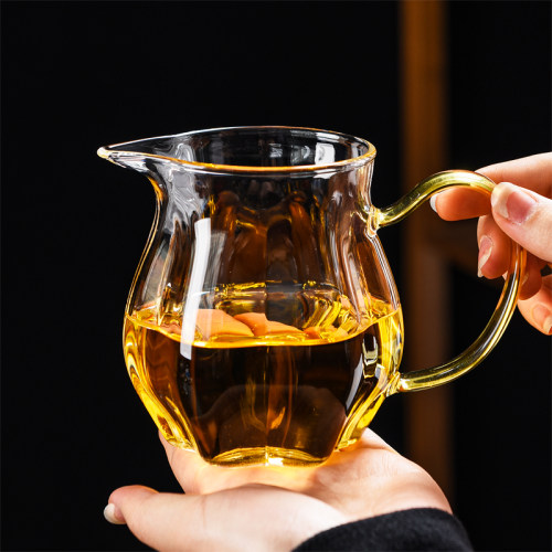 玻璃公道杯耐热i加厚透明泡茶过滤分茶器茶海功夫茶具茶道配件套