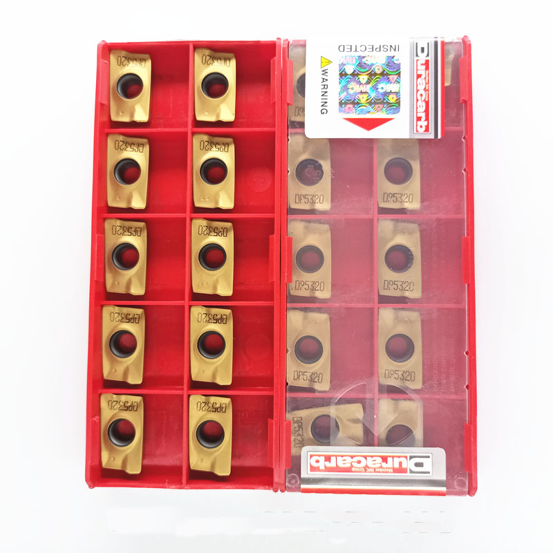 杜龙卡普面铣d刀片APMT1135 1604-PDER DP5320 R5 R6圆刀粒DP5420