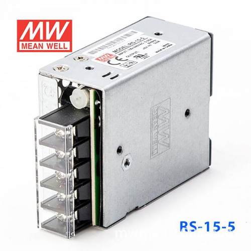 明纬开关电源RS-15-3.A35V312V1.3A1V24V06RS-15-2425A48V5稳压驱