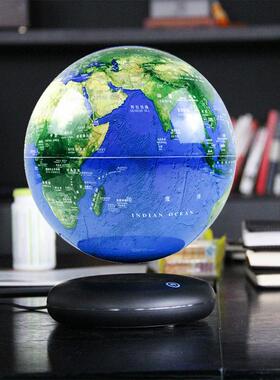 友发佳磁悬M005B-9A浮地球仪8号寸大自转光工摆艺礼品件生产厂家