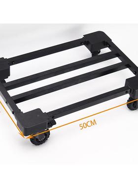 静音塑料乌龟车四轮拼平接拉货车家动用拉快递板具车移工车手HJB0