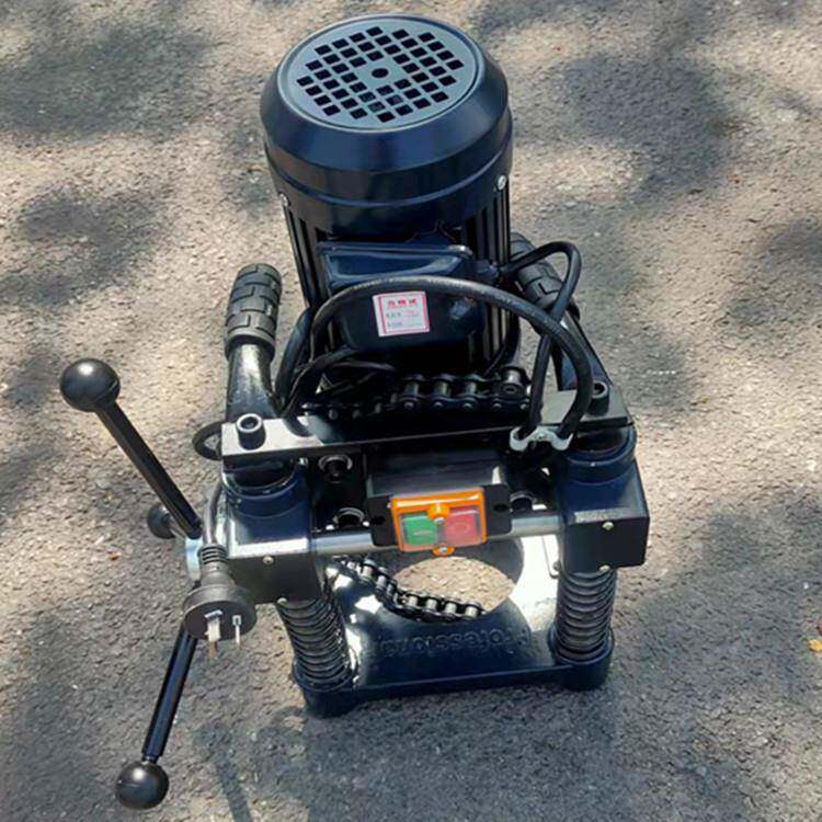 供应114B型无碳刷型电动链条式开孔机 钻孔机 源厂直供实惠耐用