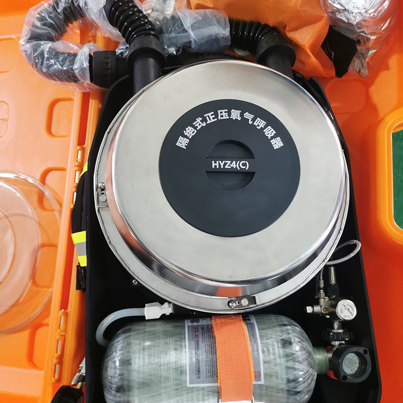 矿用正压氧气呼吸器 HYZ4（C）隔绝式正压氧气呼吸器仓式囊式