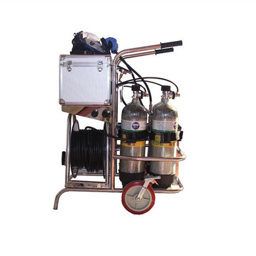 6.8L车载移动式长管空气呼吸器矿山石油消防G-4-6.8/30移动供气源