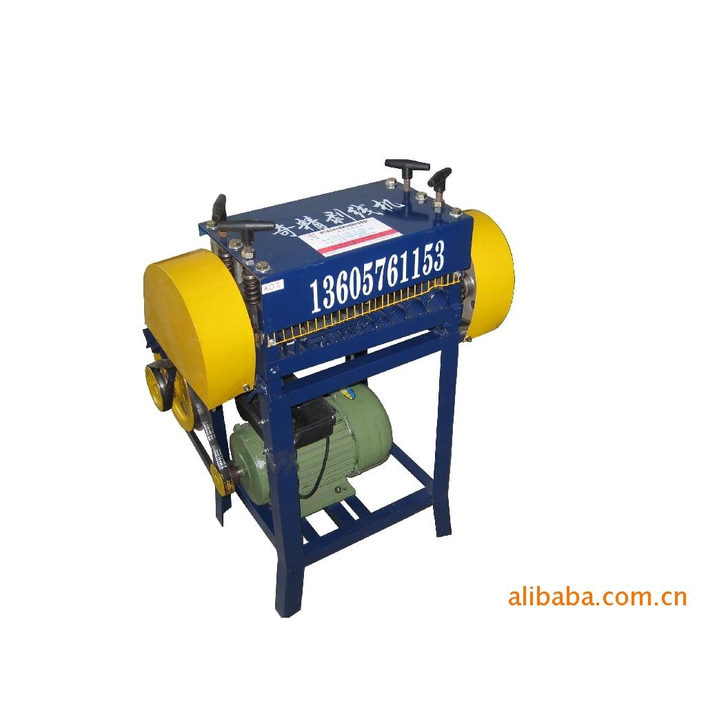 自动扒皮机 剥线机 废旧电缆电线剥皮机（双滚双刀 ）