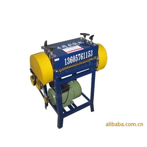 自动扒皮机 剥线机 废旧电缆电线剥皮机（双滚双刀 ）