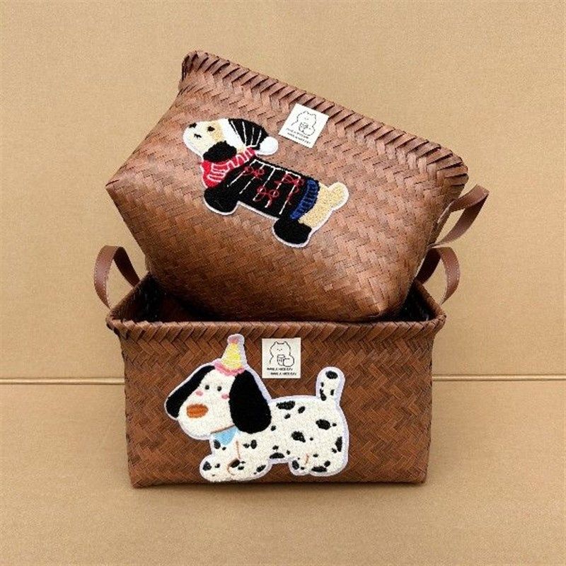 收纳筐仿藤编手工编织ins风橱柜衣柜整理客厅储物筐玩具筐脏衣篮,收纳整理,收纳筐,淘宝优惠券,粉丝福利购,淘宝优惠卷