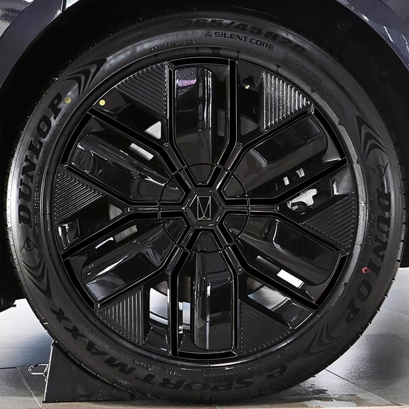 适用于阿维塔12改装专用轮毂贴纸20寸装饰车贴划痕修复遮盖防水膜