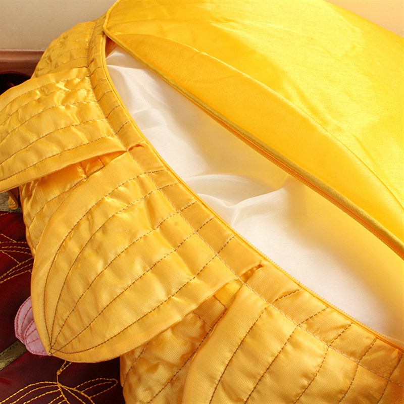 中式风刺绣莲花佛垫蒲团打坐垫禅修拜垫跪垫诵经垫瑜伽垫圆形拆洗