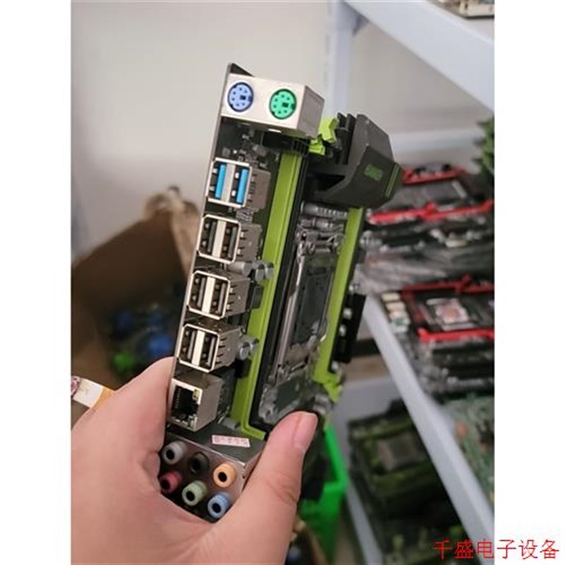 议价直拍不发:(议价)华南x79豪华大板19年 拆机主板