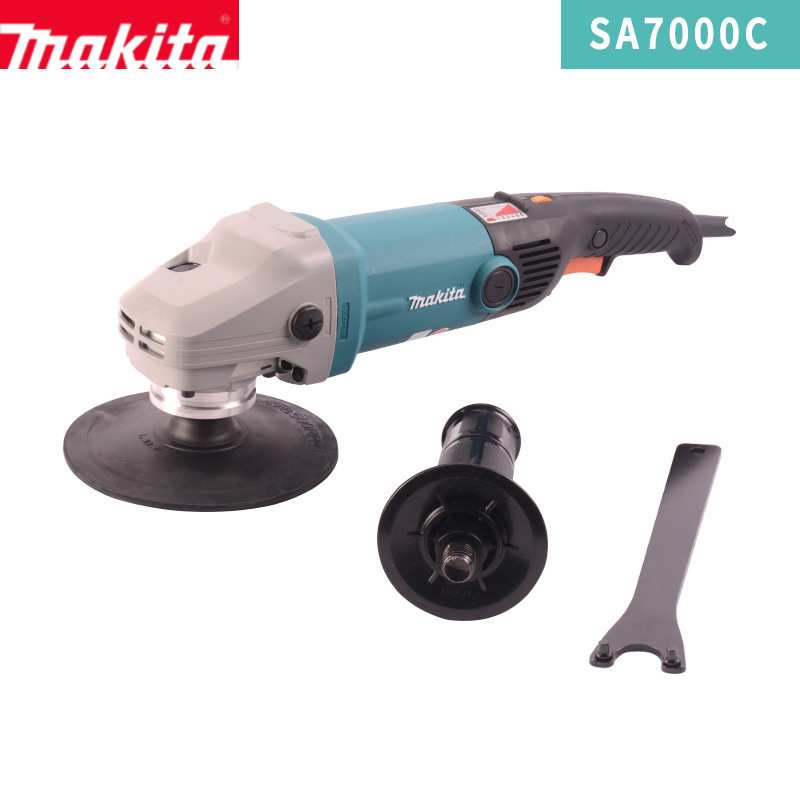 牧田Makita角向磨光机调速金属砂纸打磨机抛光机砂光机SA7000C