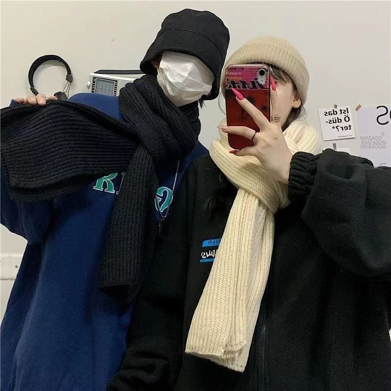 高品质 围巾毛线手工编织diy材料包送男女朋友自织围巾围脖毛线团