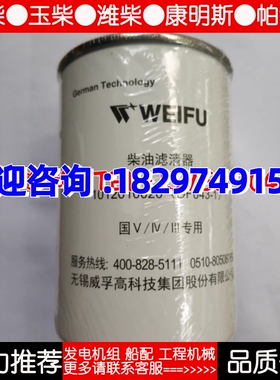 威孚柴油电喷燃油滤芯DF043-1F滤清器1012010020