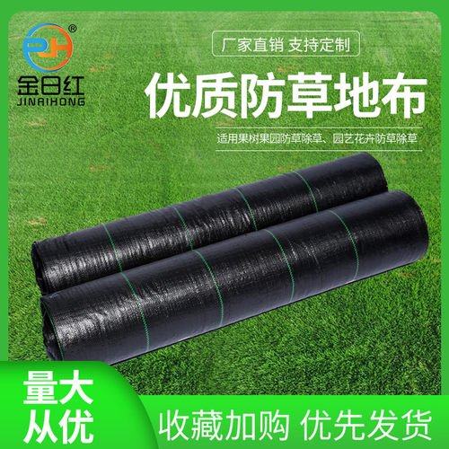 防草布黑色pp除草布园艺地布花卉果园果树葡萄P园蓝莓园专用耐老