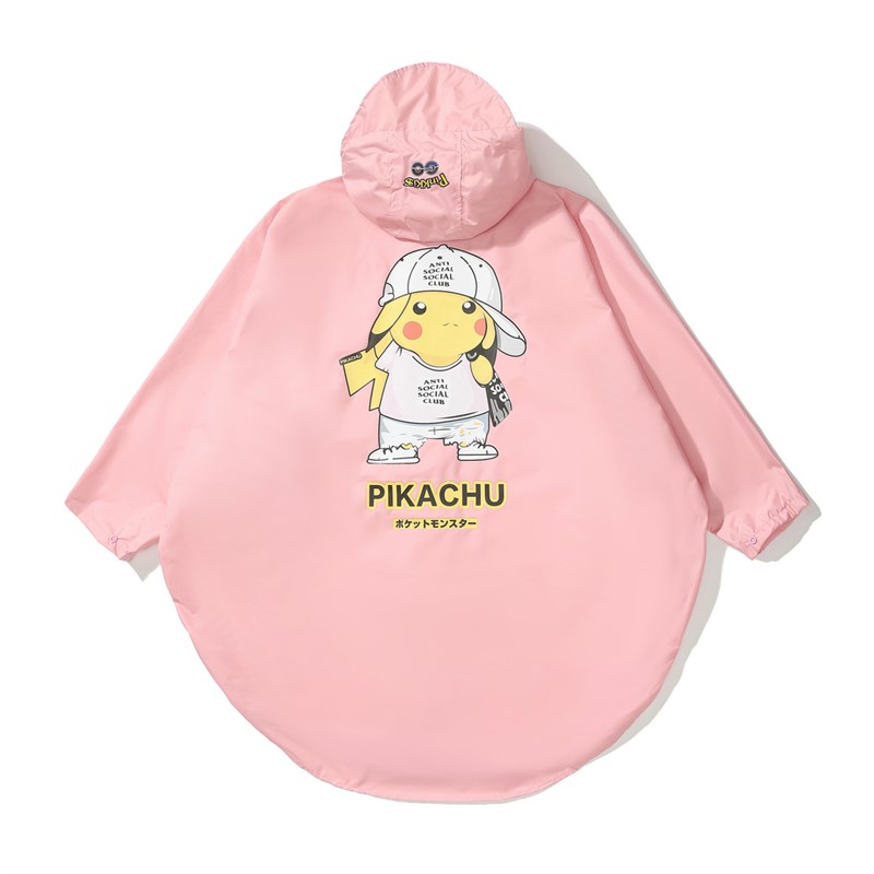时尚防雪成人儿童背包布料男生女生卡通漂亮防风风衣骑车雨衣雨披
