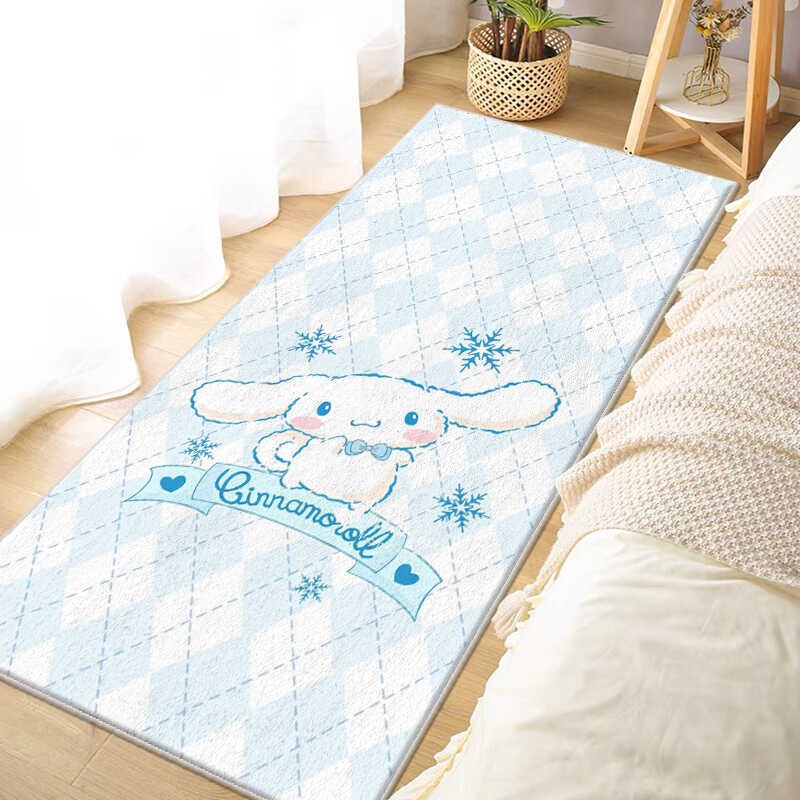 玉桂狗地毯卧室床边毯可爱卡通少女房间客厅茶几垫子地垫家用脚垫