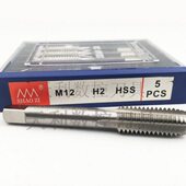 M45 邵氏机用丝攻 高速钢HSS直槽丝锥 M52