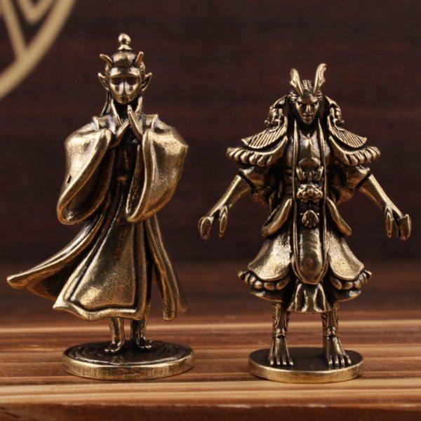 黄铜动漫小摆件敖广敖丙黄铜工艺品小摆件古复古文化小摆件,饰品/流行首饰/时尚饰品新,摆件,淘宝优惠券,粉丝福利购,淘宝优惠卷