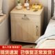 床头柜简约现代带锁卧室床边小柜子小户型家用简易收纳床头置物架