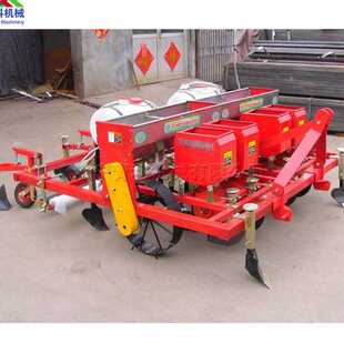 多功能花生播种覆膜打孔机 花生起垄施机 地膜覆盖机械