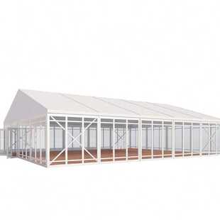 玻璃篷房户外会展活动蓬房大型展销会展览车展帐篷透明德国大棚