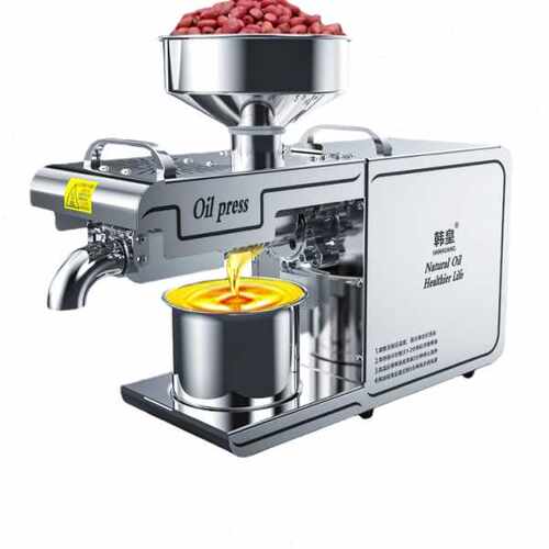 韩皇榨油不锈钢D01家用商用榨油机可控温度原料榨油機oilpress