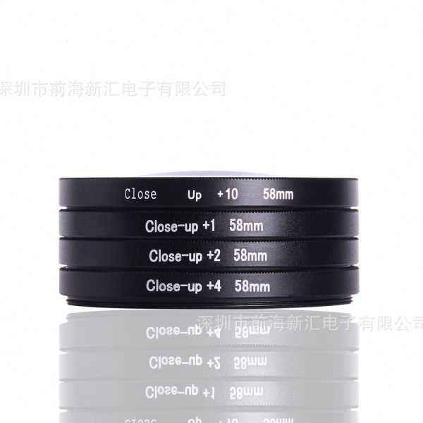 close up +10 近摄镜片 52mm 58mm 67mm 10倍放大镜 微距滤镜