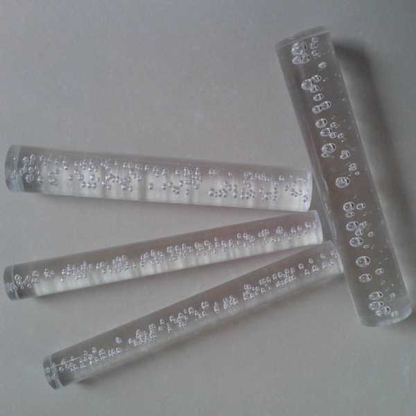 3--100mm聚碳酸酯棒 透明pc棒 硬度好打不断透明棒材