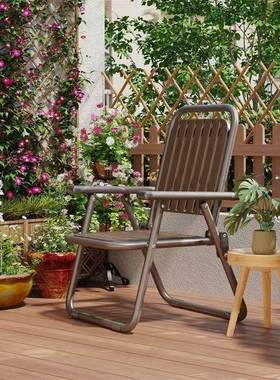 户台外闲折式叠椅便携露营椅子FYN庭院休阳防水靠背椅耐用折叠凳