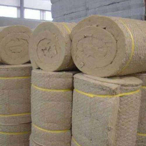 外墙防火岩棉温卷保毡墙57岩体填充棉阻燃卷毡窑炉隔热材料岩棉毡