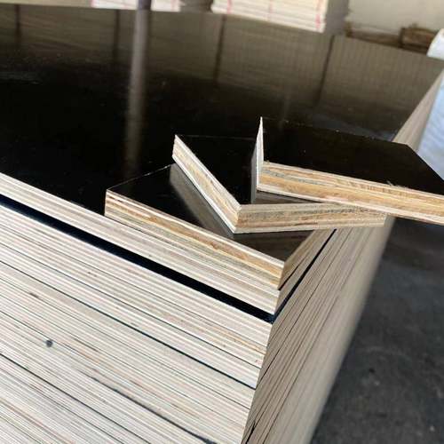 建筑模板合木工板多层VWO工程木实工黑建材胶板色亮面材覆膜木