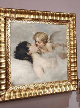 法式欧式轻奢芭舞人物画挂画玄卧室LHF民关宿古油典小众装饰画A2