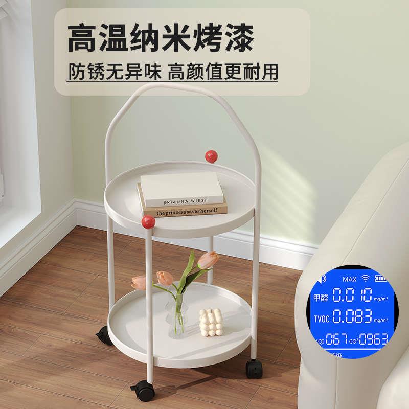 推桌子边侧边架边小型发沙桌物几YJF-STYD置桌客厅边茶几移动可车